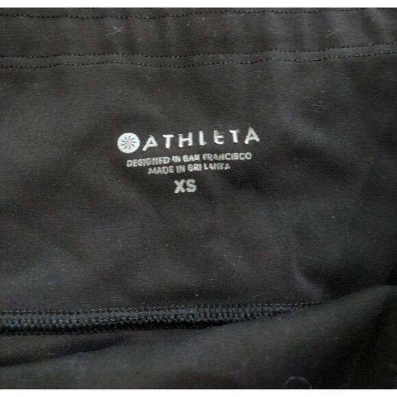 Athleta Size XS All in Tight BLack Workout Running Leggings - Picture 2 of 5